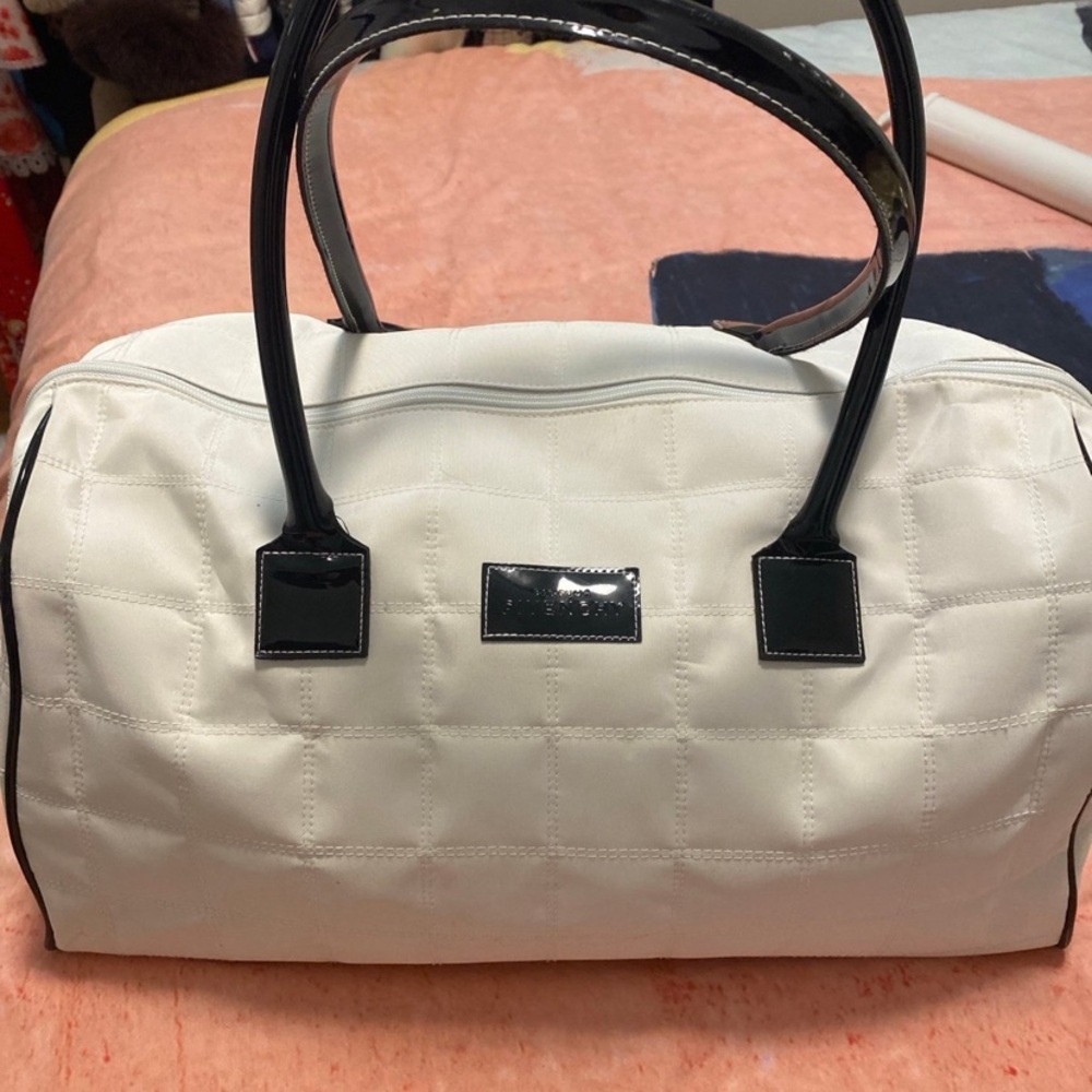 Givenchy parfums Black and White  Tote Bag with Structured Design